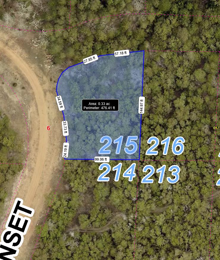 Photo 12 - Land for sale – Lot 215  Silver Sunset Lane   Kimberling City, MO
