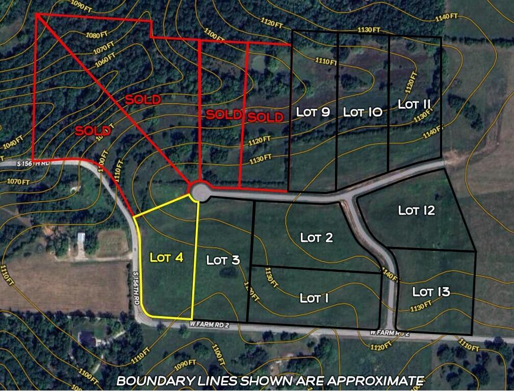 Photo 3 - Land for sale – Lot 4  Pleasant View Rd   Brighton, MO
