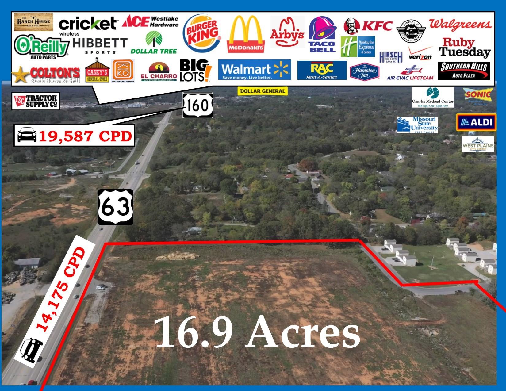Commercial Sale for sale – 000  Highway 63 South   West Plains, MO