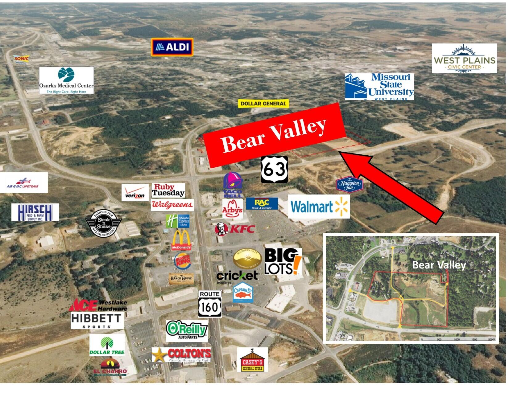 Land for sale – 000 Highway 63 West Plains, MO