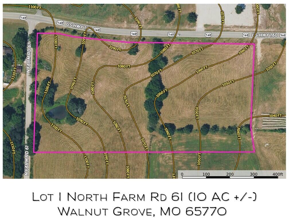 Photo 3 - Land for sale – Lot 1 N Farm Road 61   Walnut Grove, MO
