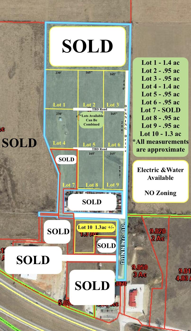 Land for sale – 000  Dunning Drive   Seymour, MO