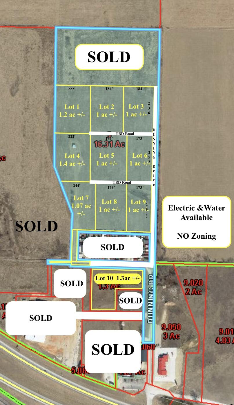 Land for sale – 000  Dunning Drive   Seymour, MO