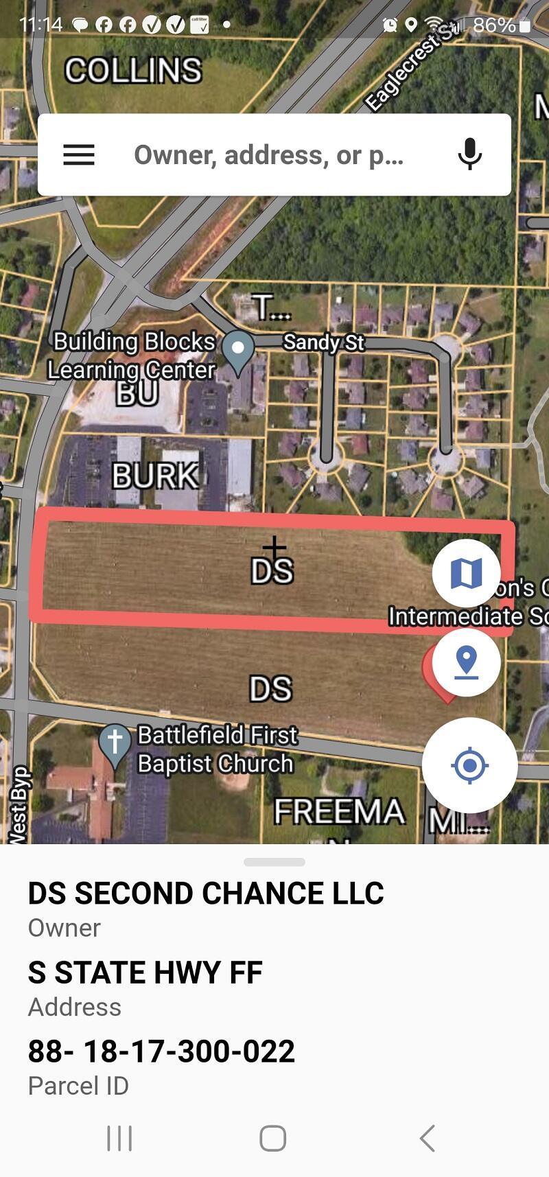 Land for sale – 4930 S Ff Highway   Battlefield, MO