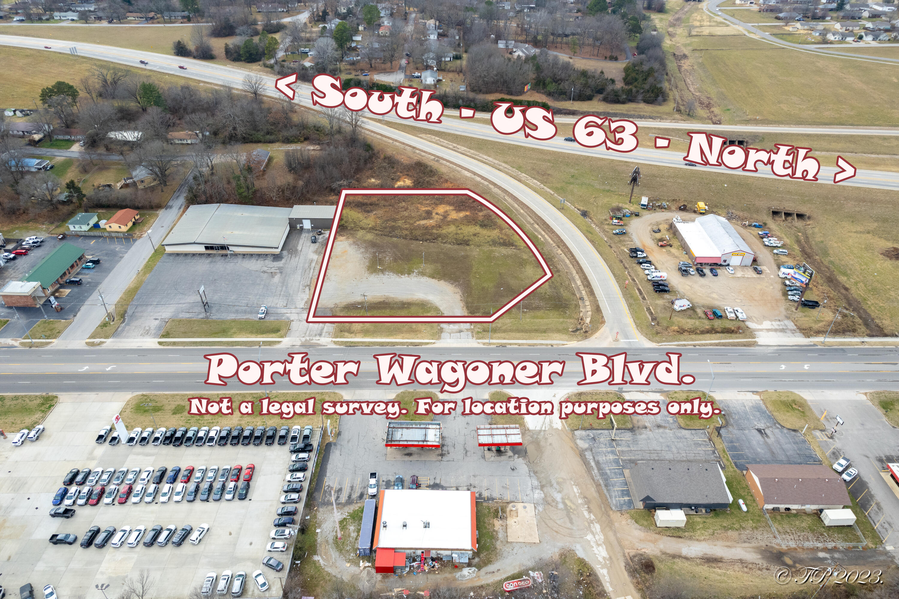 Land for sale – 000  Porter Wagoner Blvd   West Plains, MO