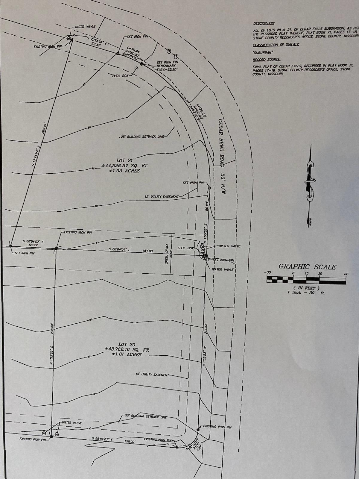 Photo 8 - Land for sale – 20-21-22  Cedar Falls Rd (Lots 20-21&22)   Shell Knob, MO