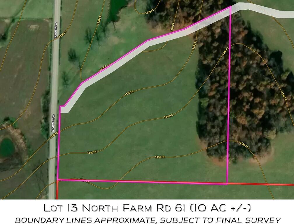 Photo 3 - Land for sale – Lot 13 N Farm Road 61   Walnut Grove, MO