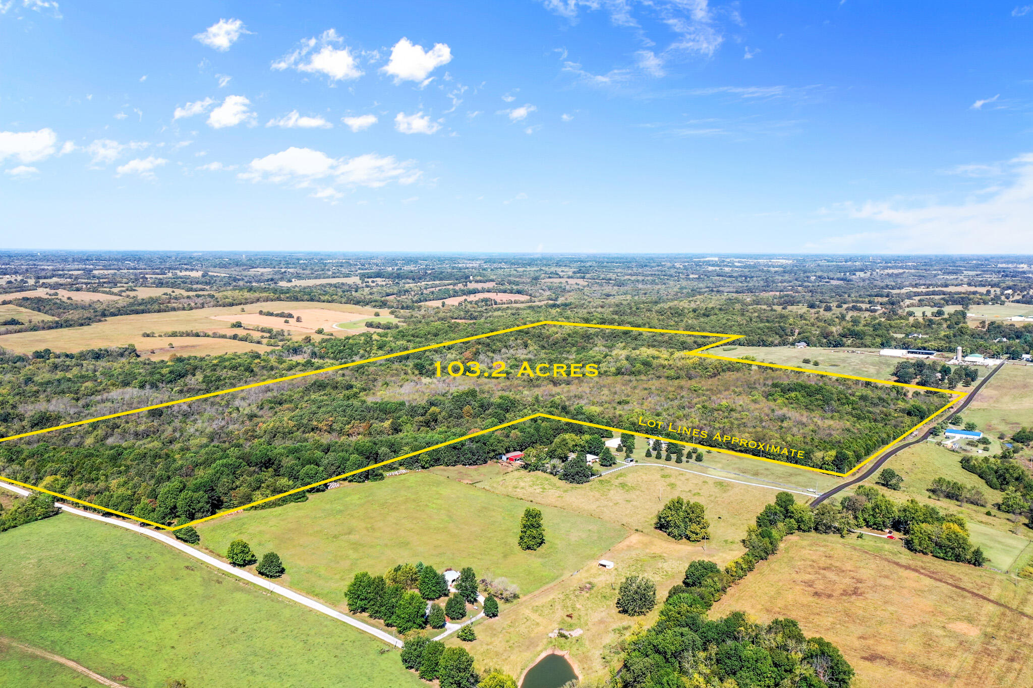 Land for sale – 1971 N Hazeltine Road  Brookline, MO