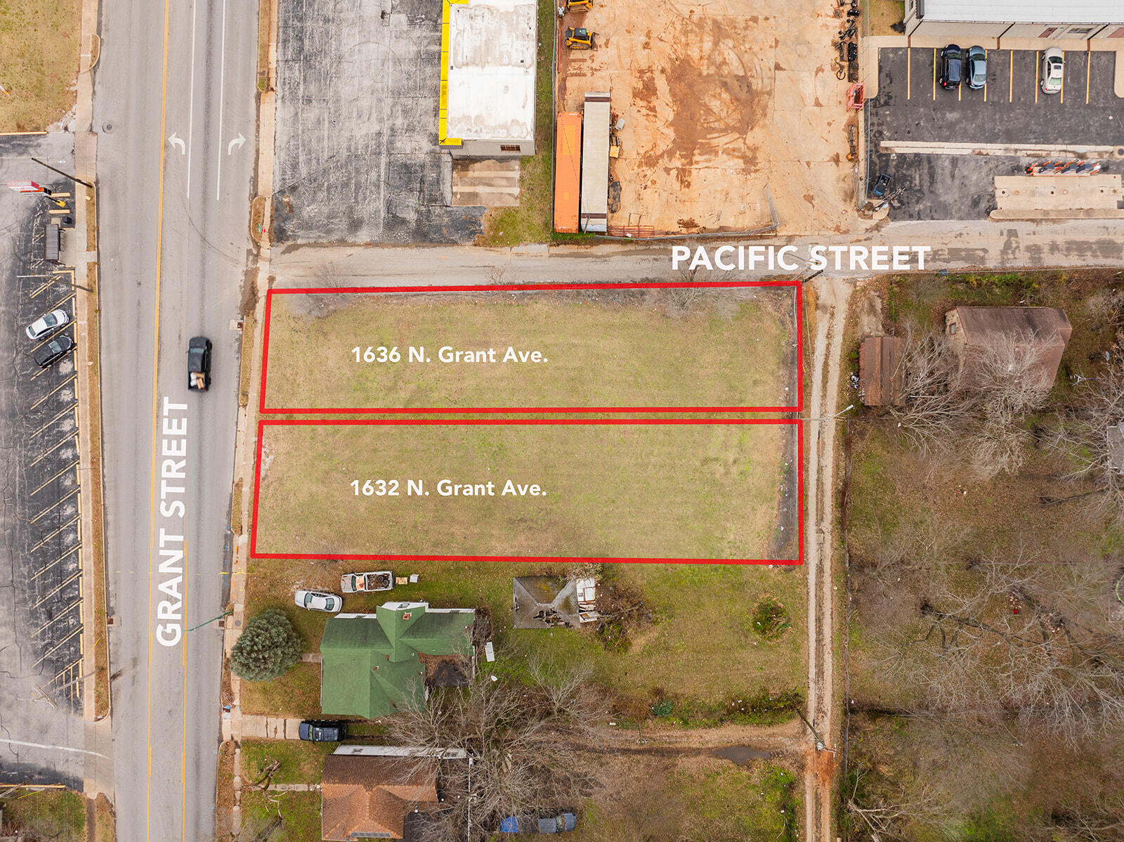 Land for sale – 1632 N Grant Avenue  Springfield, MO