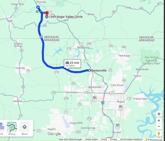Photo 12 - Land for sale – 71.9 Acres  Sugar  Valley Circle  Pineville, MO