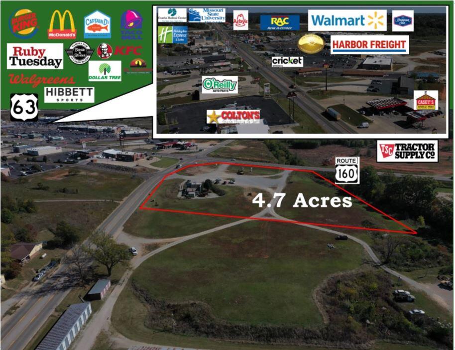 Land for sale – 000  Us Highway 160 Highway  West Plains, MO