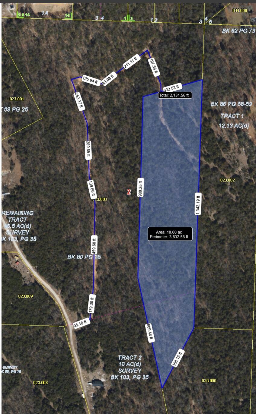 Land for sale – East Lot  Gobblers Mountain Road  Branson West, MO