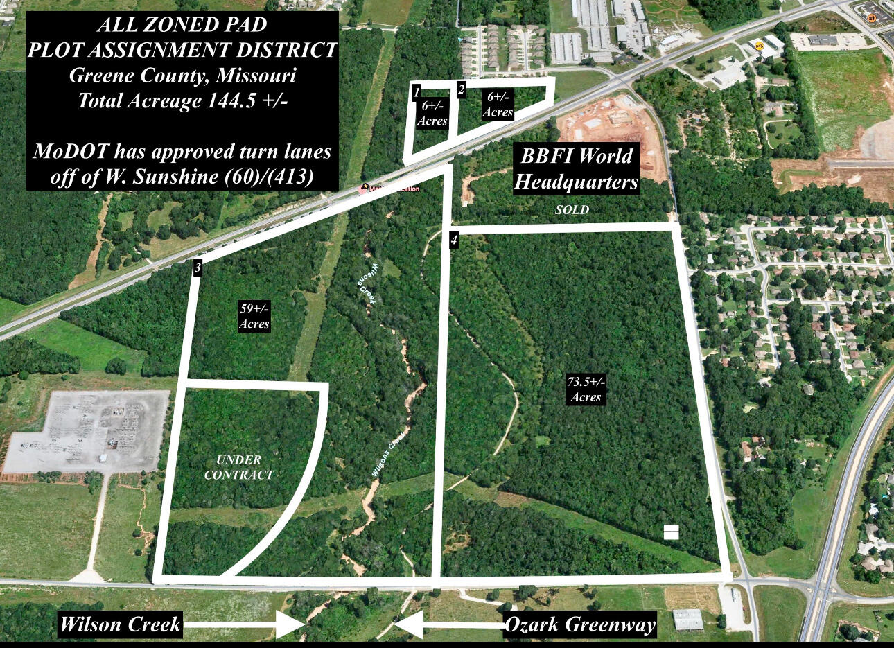 Land for sale – 00000  W State Hwy 413   Springfield, MO