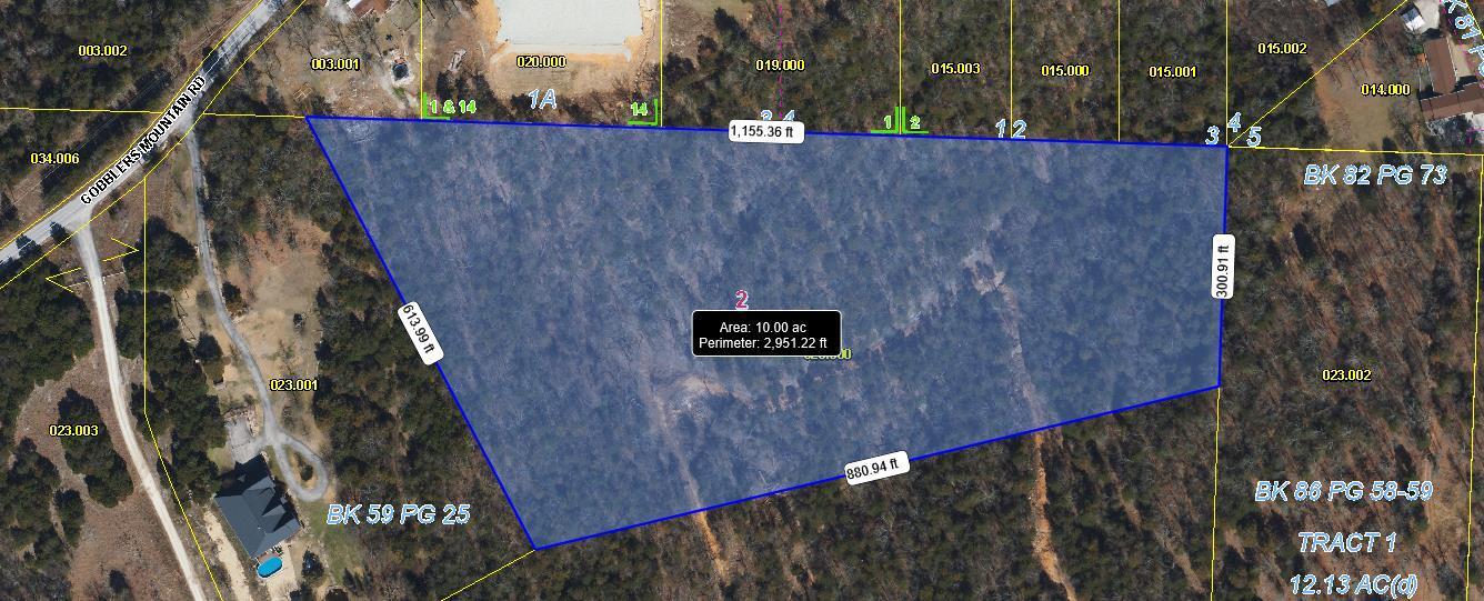 Land for sale – North Lot  Gobblers Mountain Road  Branson West, MO