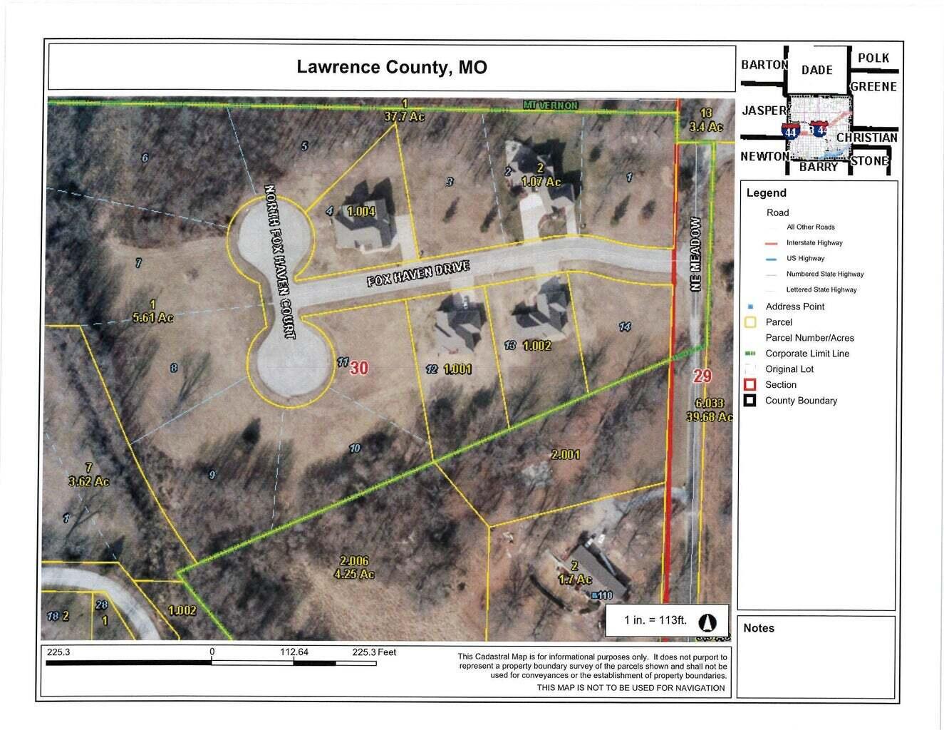 Photo 5 - Land for sale – Lot 10  Fox Haven Drive  Mt Vernon, MO