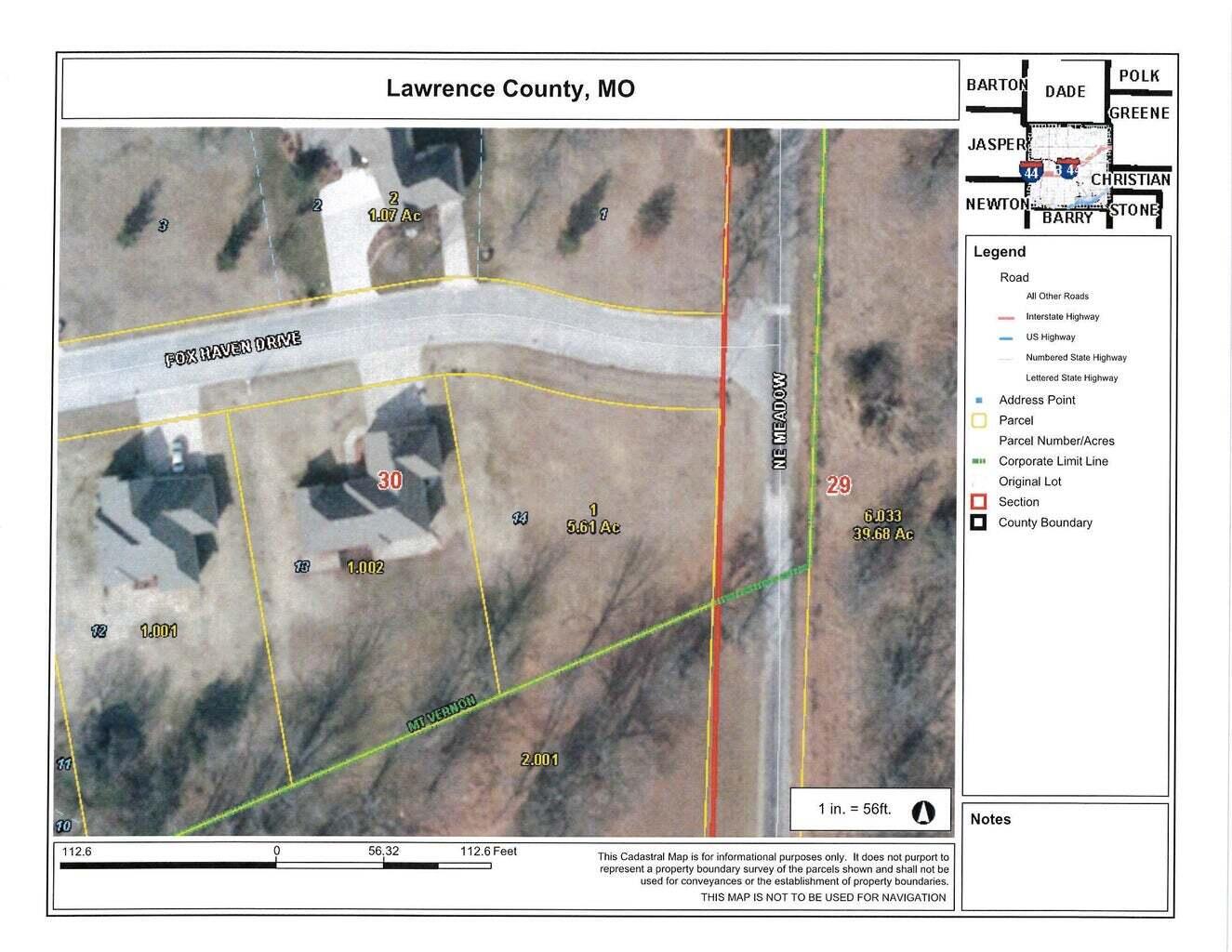 Photo 5 - Land for sale – Lot 14  Fox Haven Drive  Mt Vernon, MO