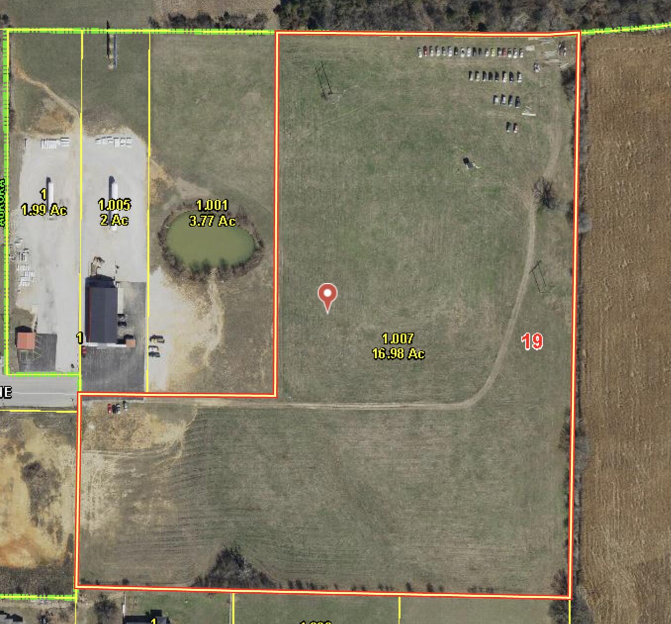 Land for sale – 000  Highway 60   Aurora, MO