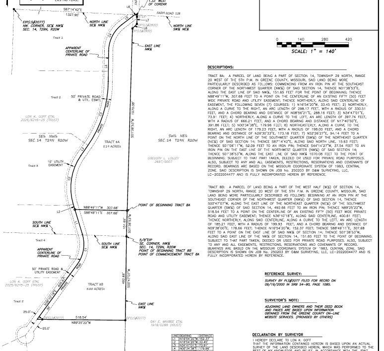 Photo 2 - Land for sale – Tract 8a N Farm Road 245   Strafford, MO