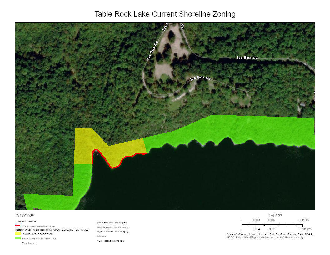 Photo 2 - Land for sale – 16  Acres Cliffside Drive  Galena, MO
