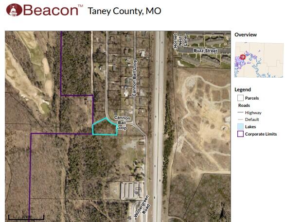Land for sale – Lot 3  Cannon Ball Loop   Branson, MO