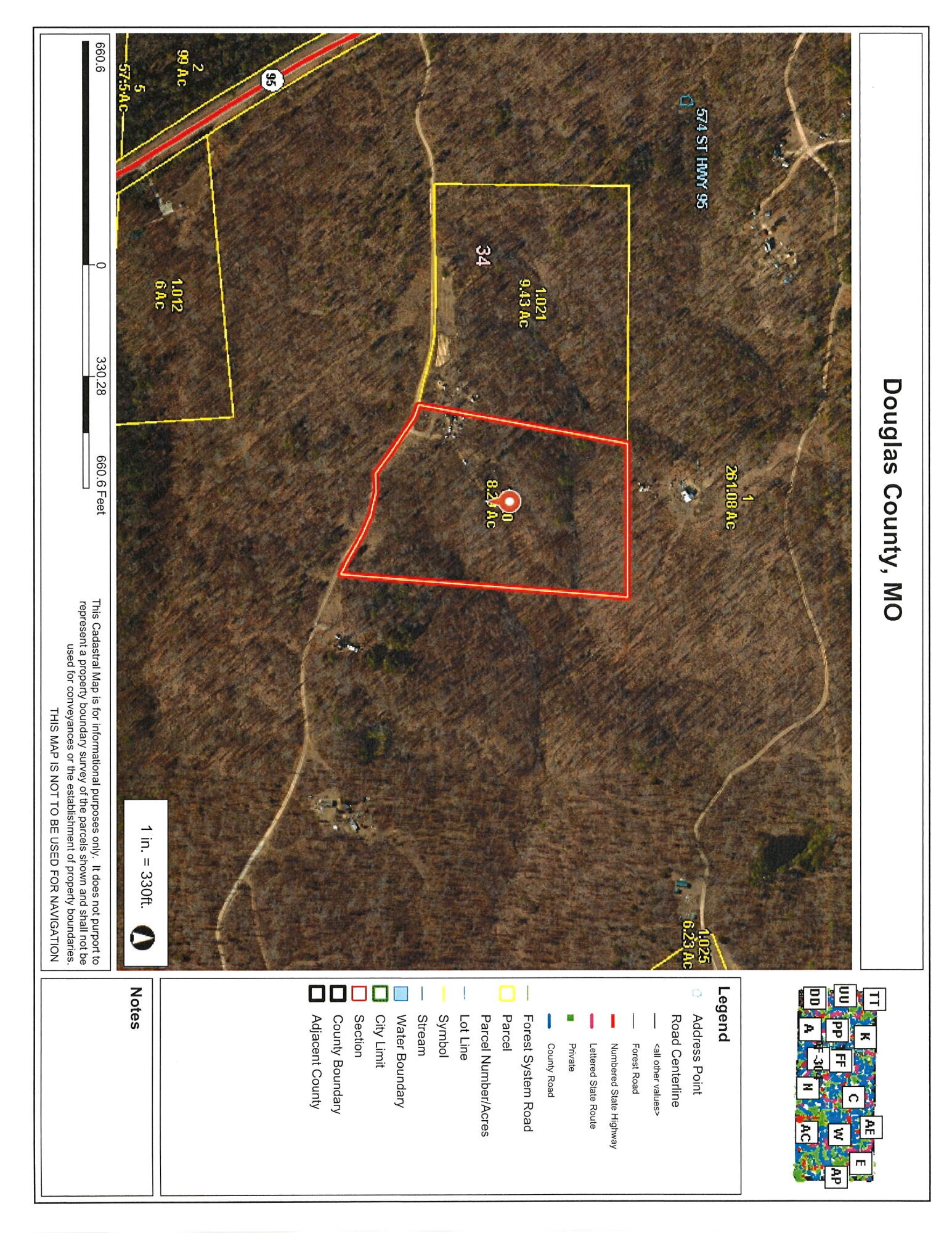 Photo 4 - Land for sale – Hc 73  Box 4925 (Track 20)   Drury, MO