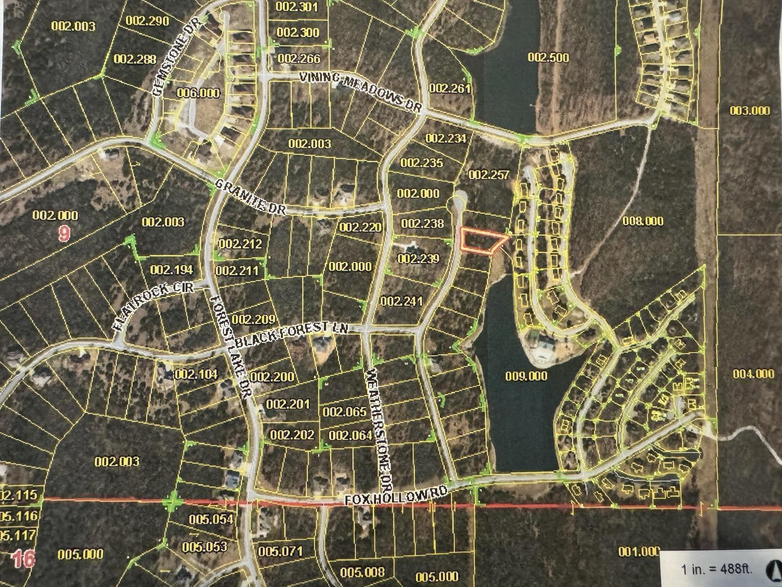 Photo 3 - Land for sale – 255  Blue Lake Trail (Lot 255)   Branson West, MO