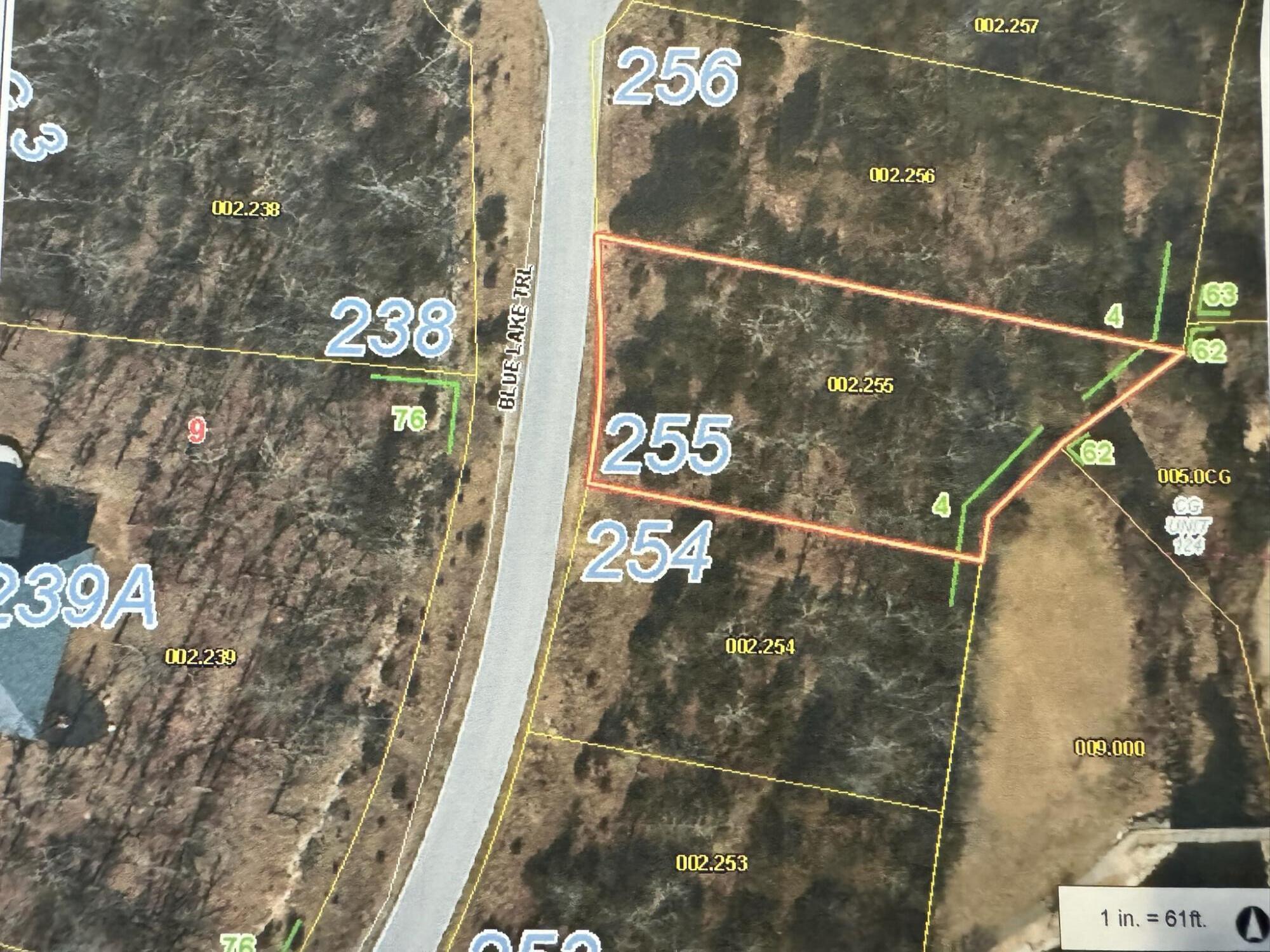Photo 2 - Land for sale – 255  Blue Lake Trail (Lot 255)   Branson West, MO