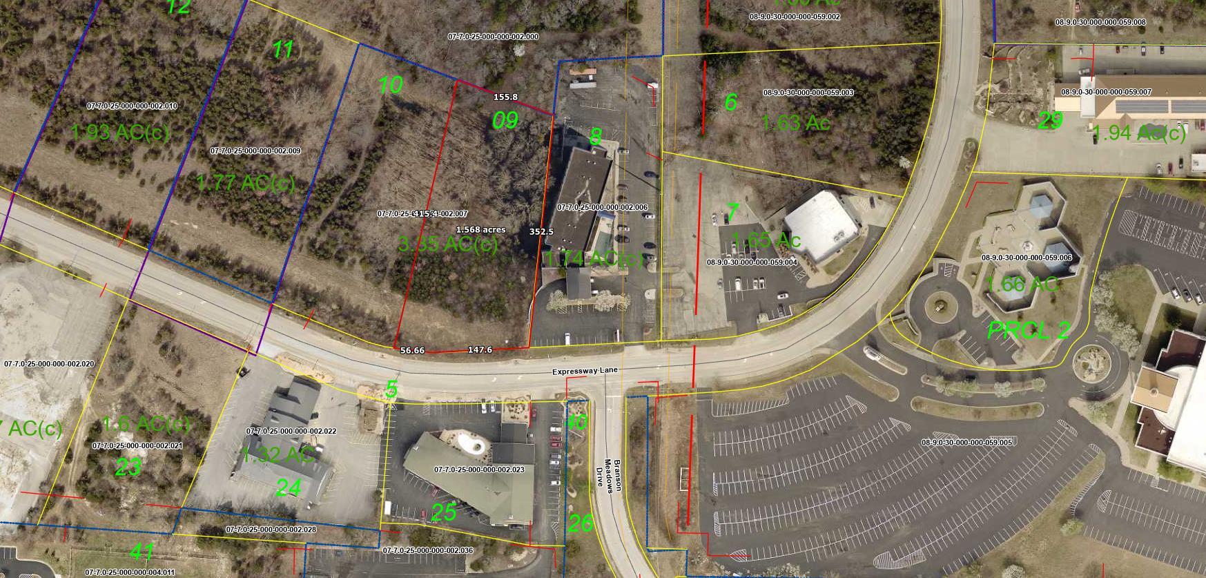 Land for sale – 000  Expressway Lane  Branson, MO