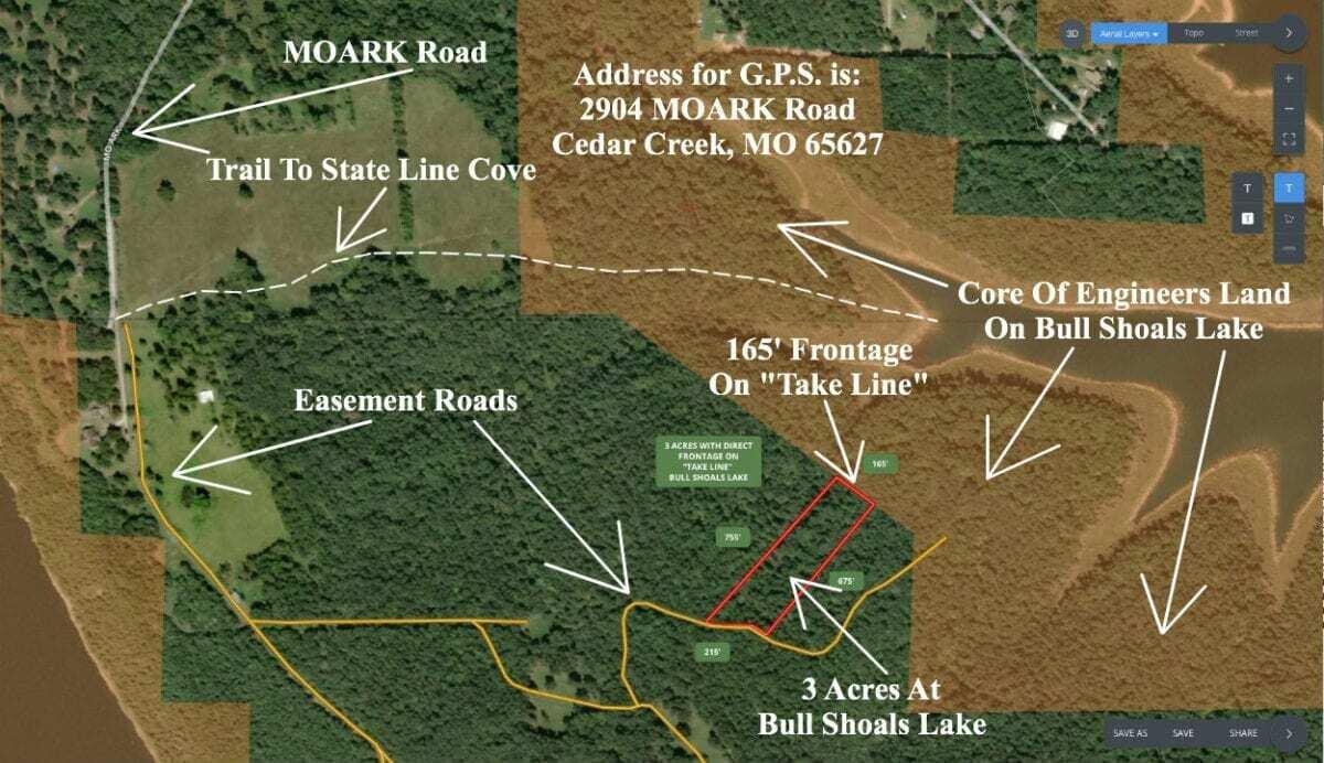 Photo 44 - Land for sale – 2904  Moark Road  Cedar Creek, MO