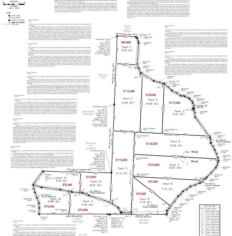 Photo 3 - Land for sale – Tract 5  Styles Road  Noel, MO