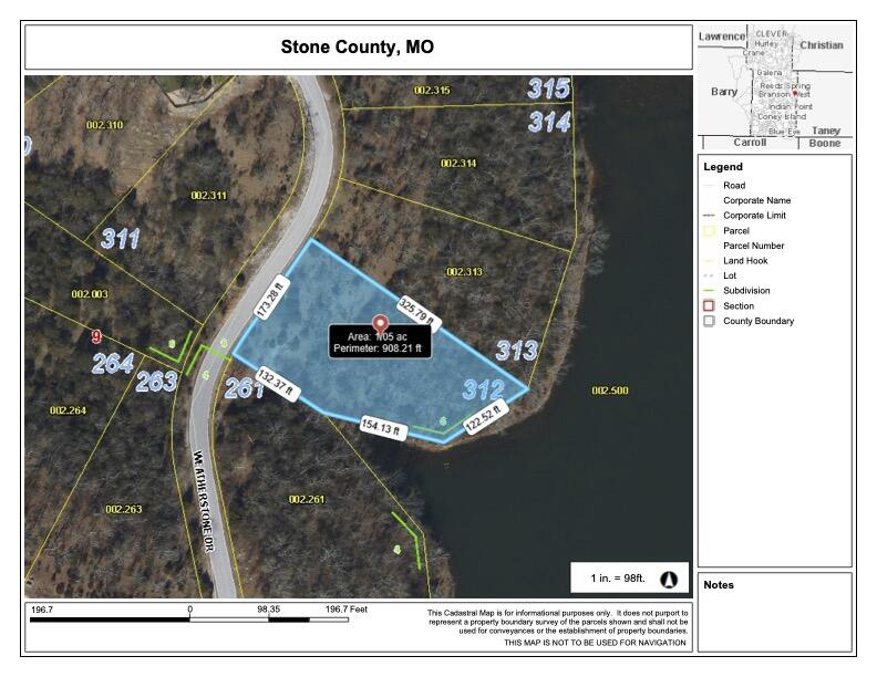 Photo 49 - Land for sale – Lot 312  Weatherstone Drive  Reeds Spring, MO