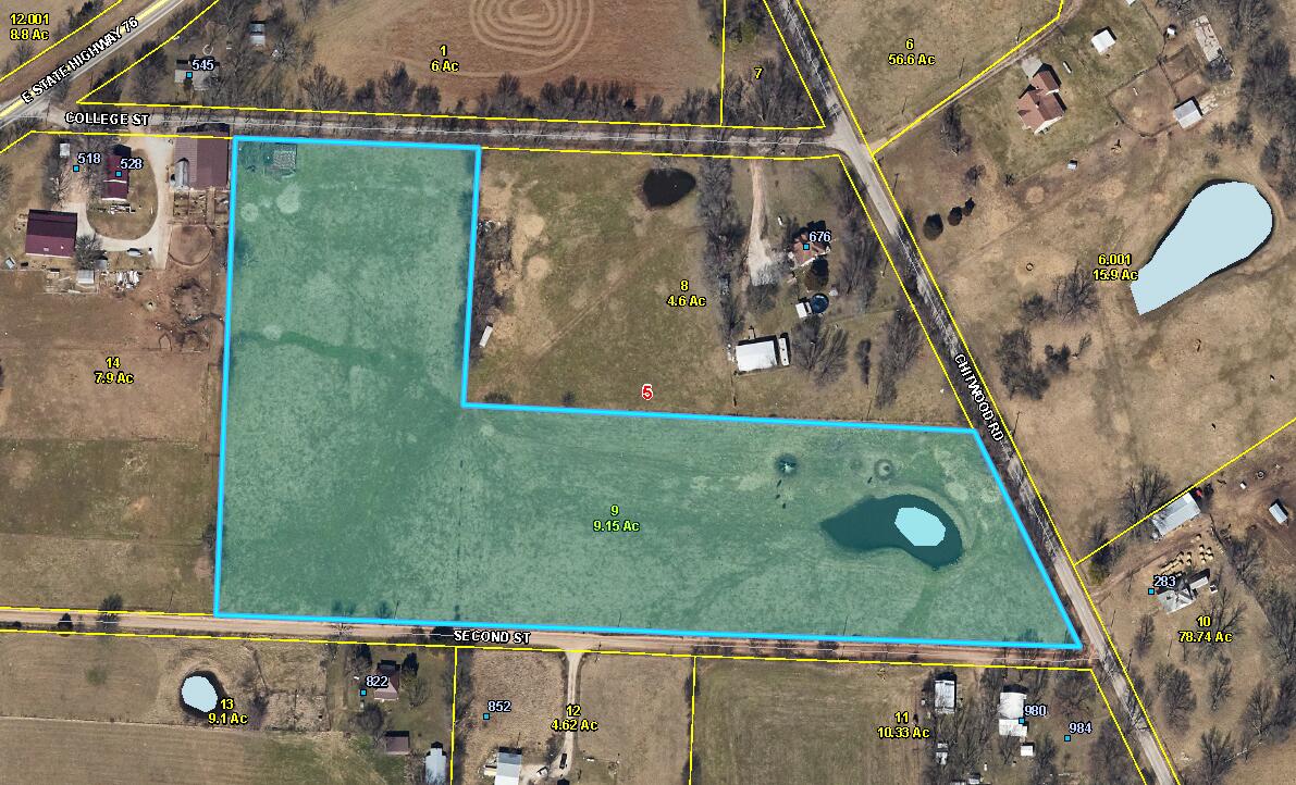 Land for sale – 000 College Street Rocky Comfort, MO