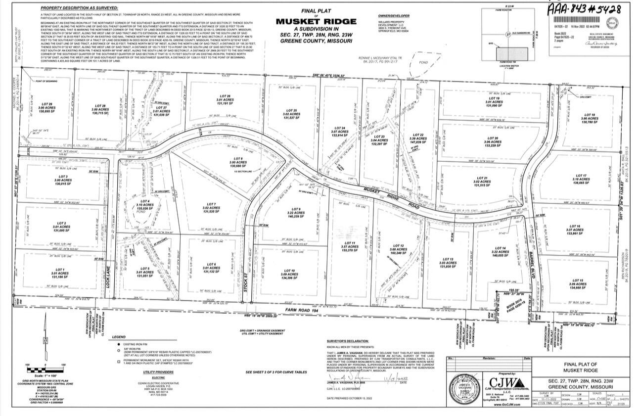 Photo 3 - Land for sale – 6432 S Barrel Boulevard  Republic, MO