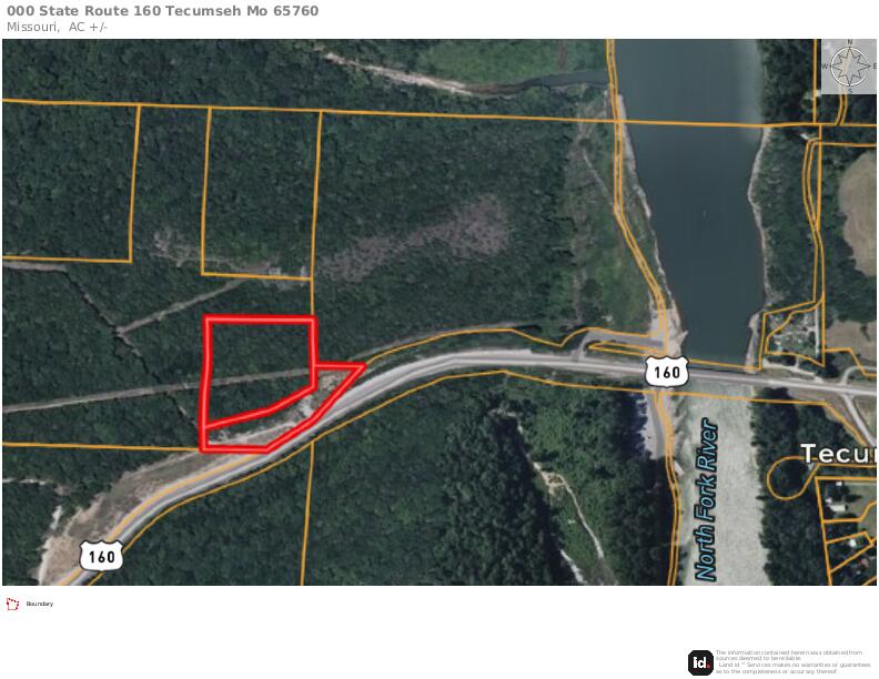 Land for sale – 000  160 Highway   Tecumseh, MO