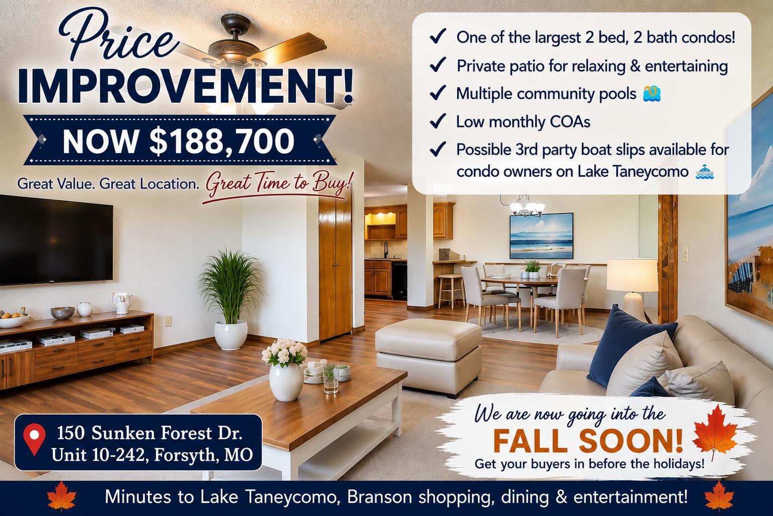 Residential for sale – 150  Sunken Forest Drive  Forsyth, MO