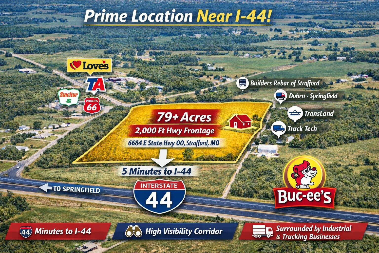 Photo 2 - Land for sale – 6684 E State Highway Oo   Strafford, MO