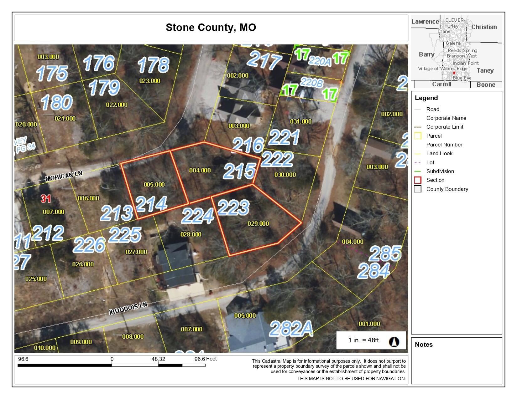 Land for sale – 0000  Mohican Plot 2 Lane  Lampe, MO