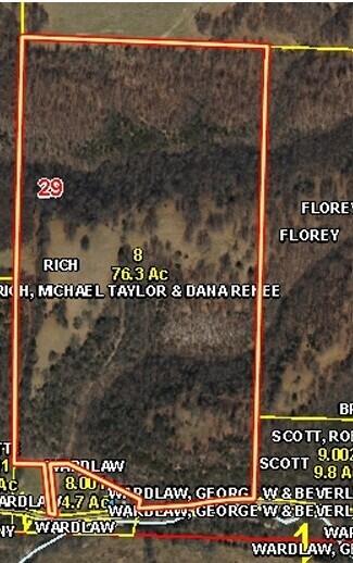 Photo 2 - Land for sale – 615  Thomas Hollow Road  Rocky Comfort, MO