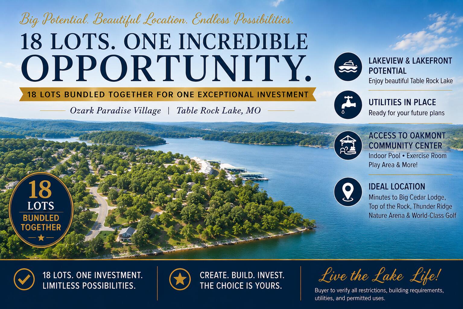 Land for sale – 231  7th Avenue  Ridgedale, MO
