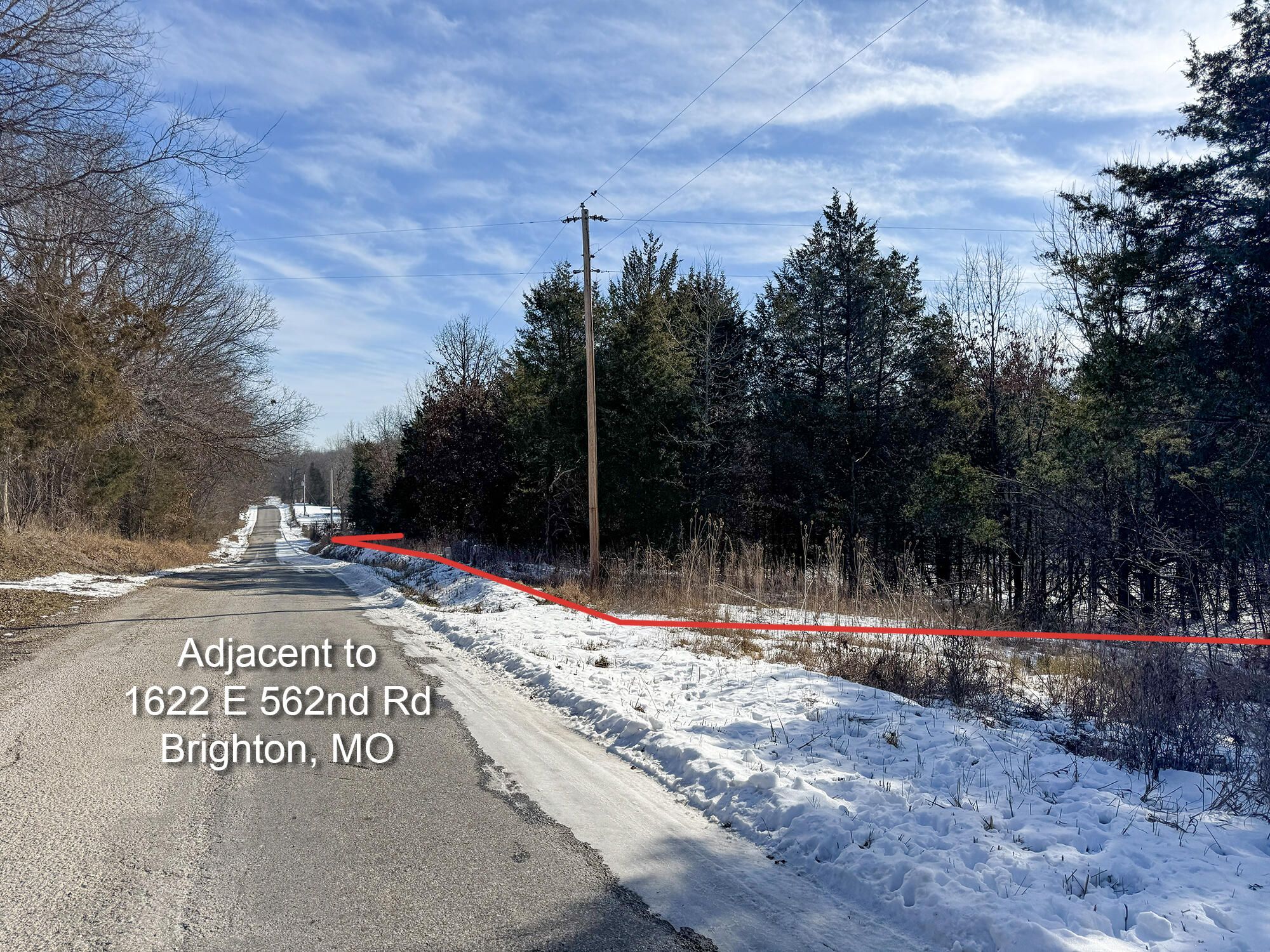Photo 2 - Land for sale – 000 E 562nd Road  Brighton, MO