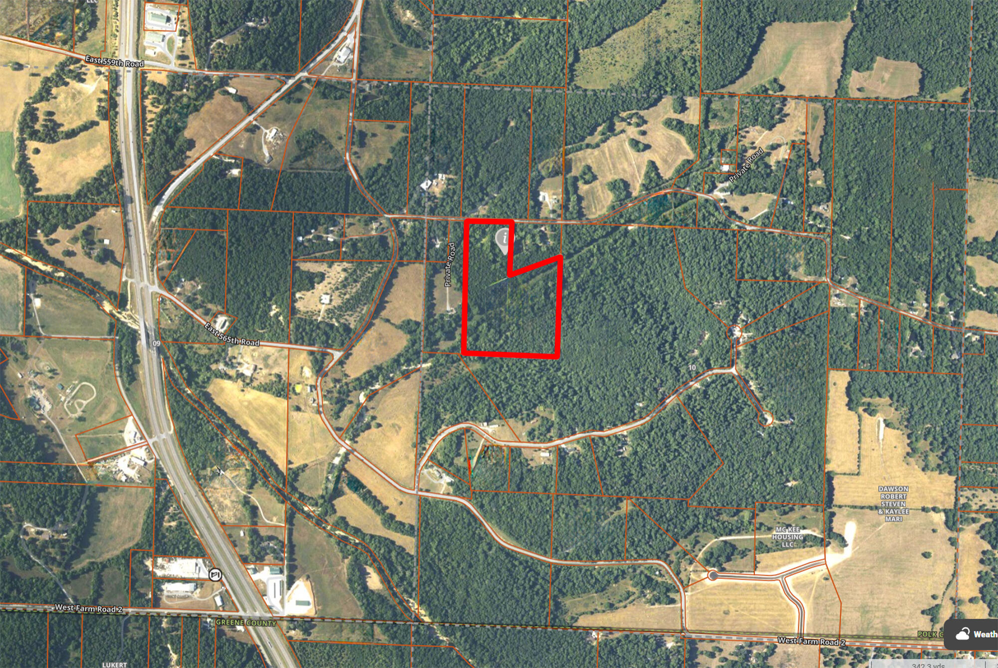 Photo 16 - Land for sale – 000 E 562nd Road  Brighton, MO