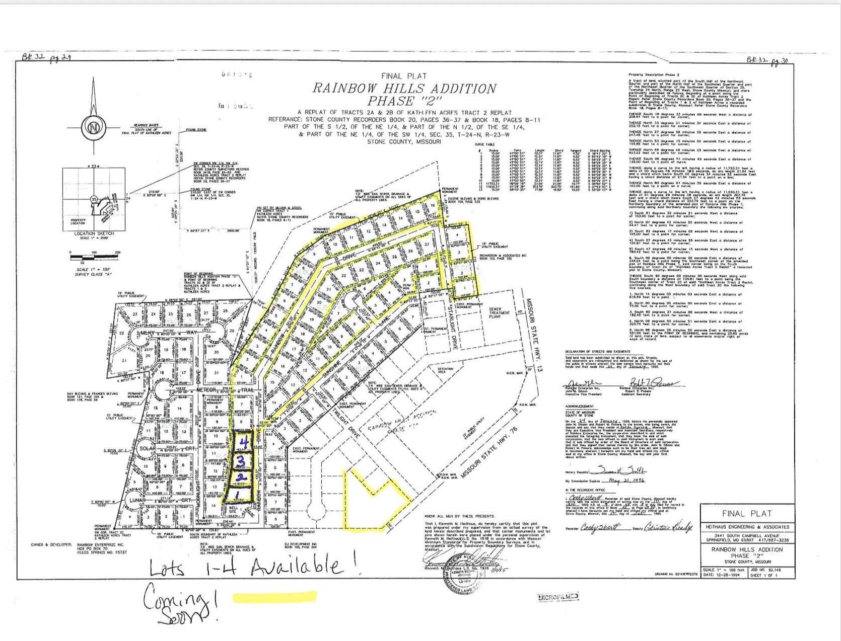 Photo 5 - Residential for sale – Lot 3  Thorn Ridge Road   Reeds Spring, MO