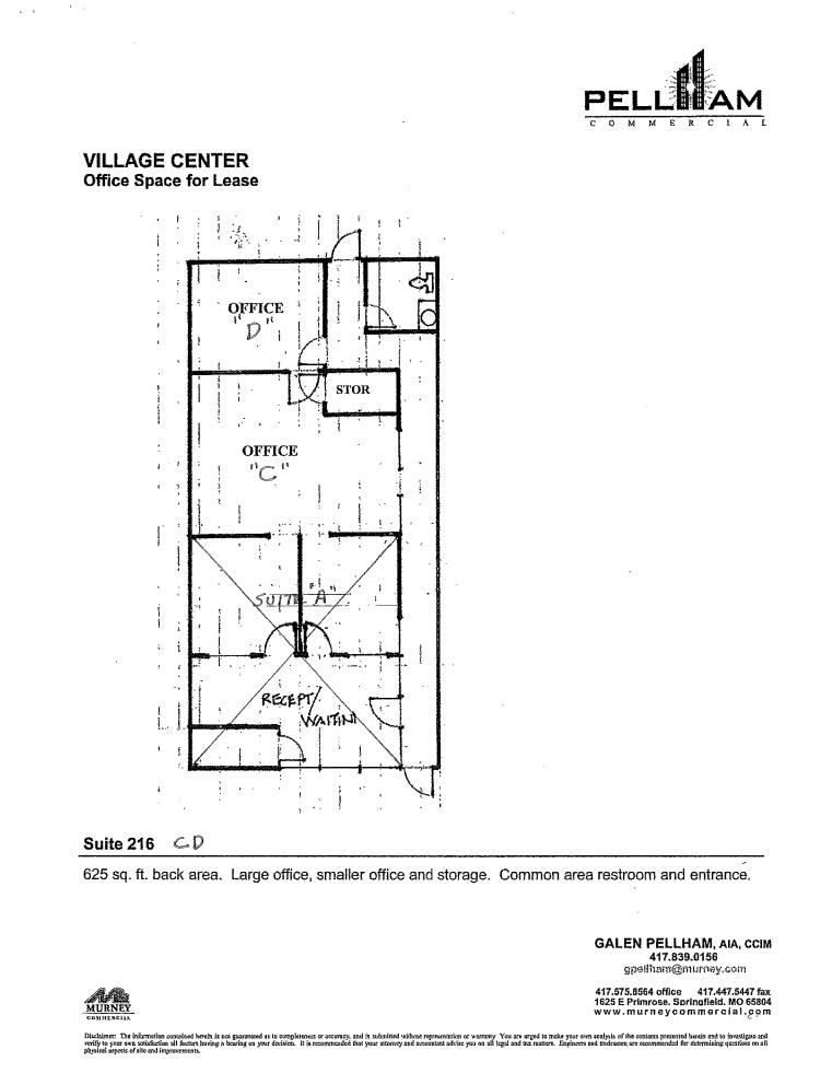 Photo 3 - Commercial Lease for sale – 216 S Village Center Street  Nixa, MO