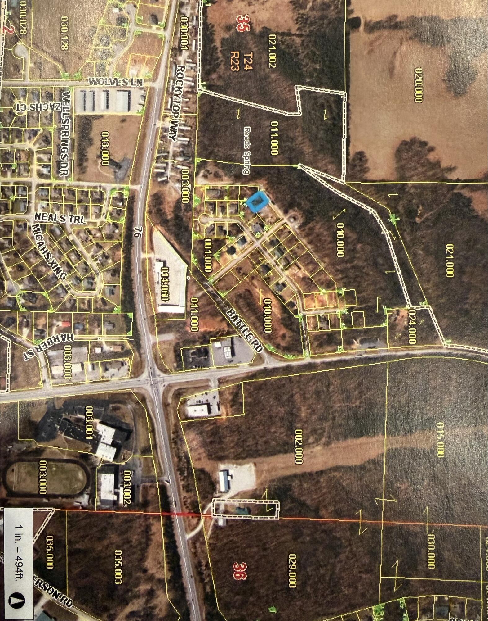 Photo 2 - Land for sale – 64  Thorn Rdg Road  Reeds Spring, MO
