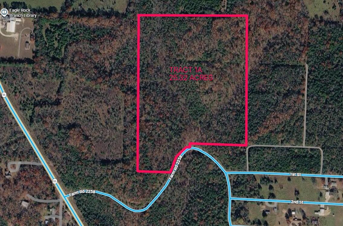 Land for sale – Tract 1a  1'St Street  Eagle Rock, MO