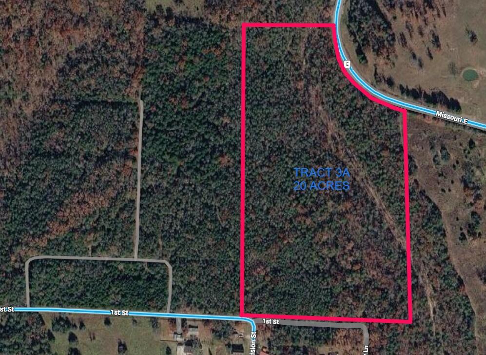 Land for sale – Tract 3a  1'St Street  Eagle Rock, MO