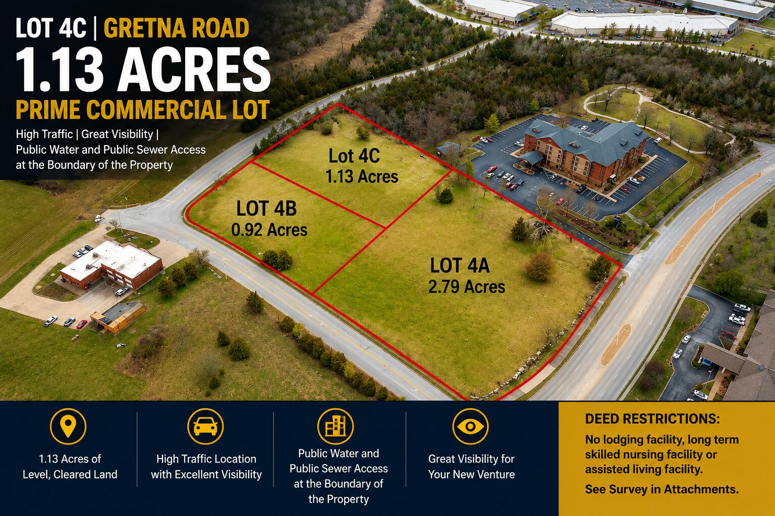 Photo 13 - Land for sale – Lot 4 C  Gretna Road  Branson, MO