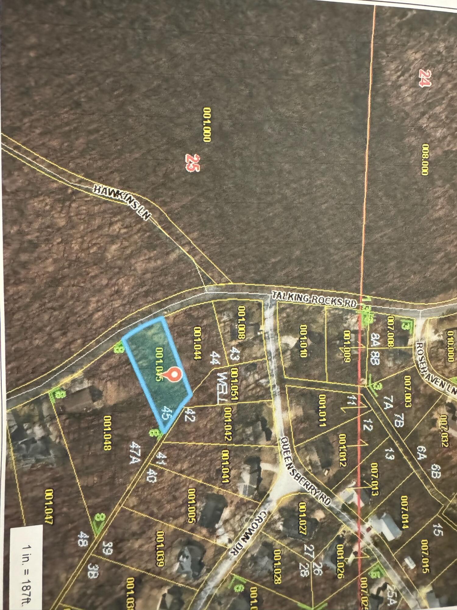 Photo 2 - Land for sale – 1452  Talking Rocks Rd. (Lot 45) Road  Branson West, MO