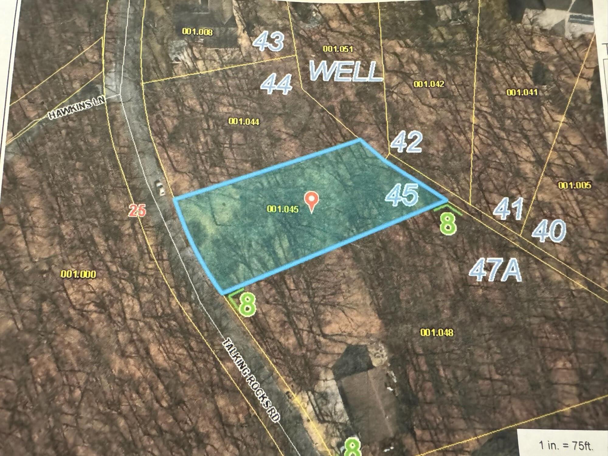 Land for sale – 1452  Talking Rocks Rd. (Lot 45) Road  Branson West, MO