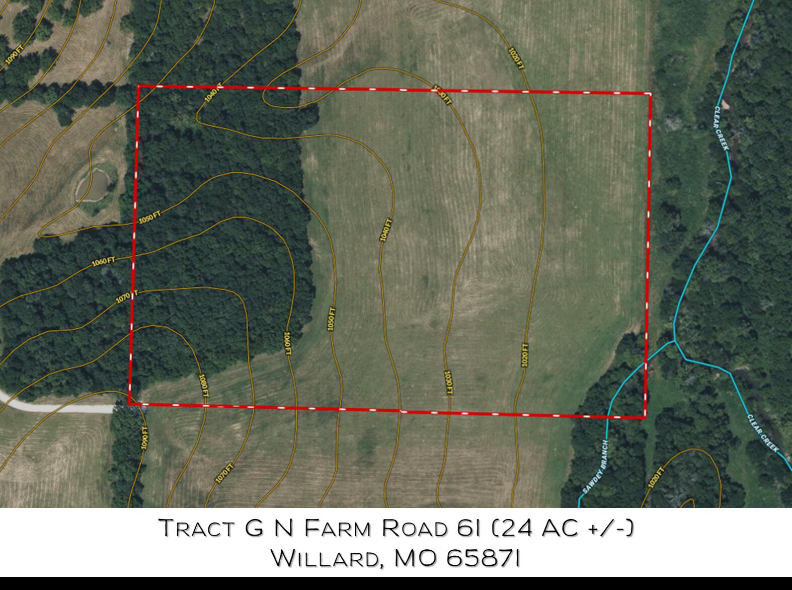 Photo 2 - Land for sale – Tract G N Farm Road 61   Willard, MO